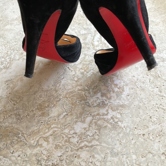Suede Christian Louboutin Pumps - Picture 3 of 5